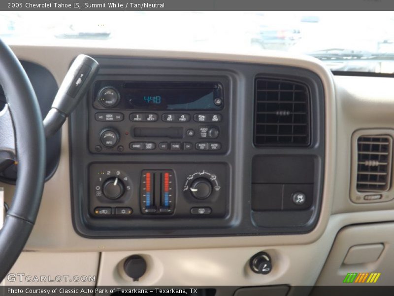 Summit White / Tan/Neutral 2005 Chevrolet Tahoe LS