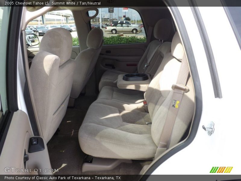 Summit White / Tan/Neutral 2005 Chevrolet Tahoe LS
