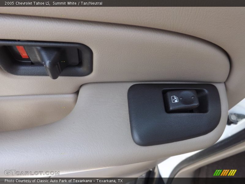 Summit White / Tan/Neutral 2005 Chevrolet Tahoe LS