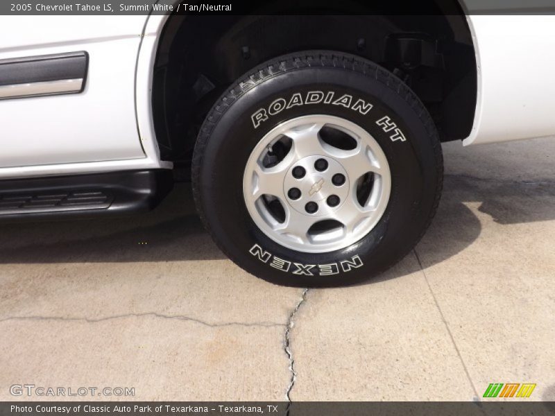 Summit White / Tan/Neutral 2005 Chevrolet Tahoe LS