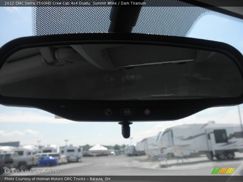 Summit White / Dark Titanium 2012 GMC Sierra 3500HD Crew Cab 4x4 Dually