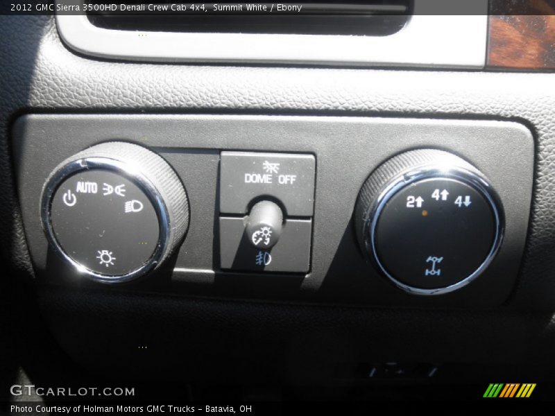 Summit White / Ebony 2012 GMC Sierra 3500HD Denali Crew Cab 4x4