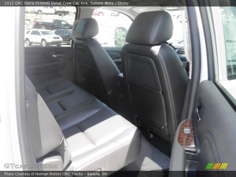 Summit White / Ebony 2012 GMC Sierra 3500HD Denali Crew Cab 4x4