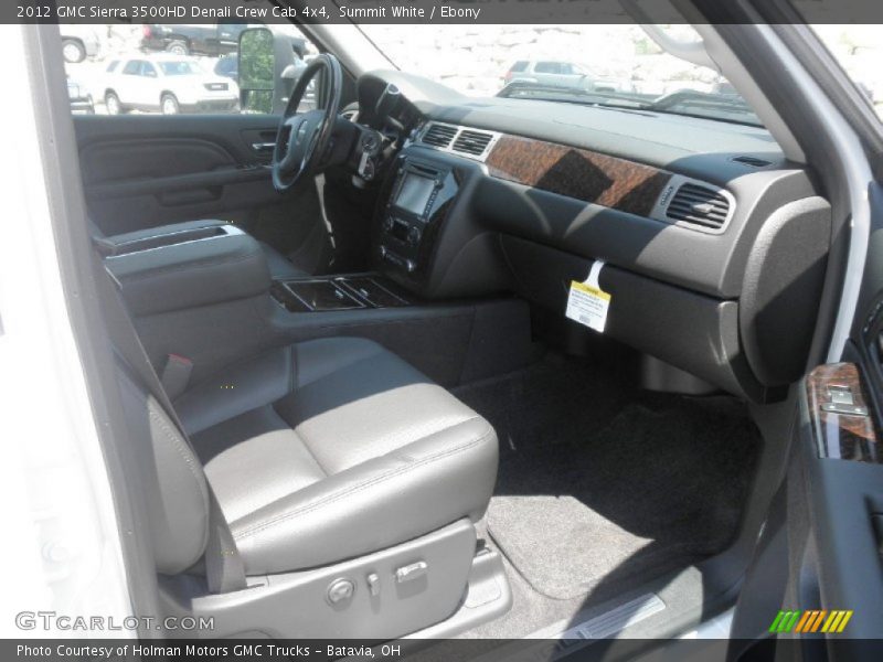 Summit White / Ebony 2012 GMC Sierra 3500HD Denali Crew Cab 4x4