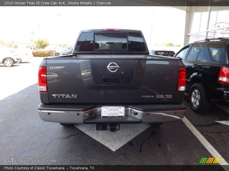 Smoke Metallic / Charcoal 2010 Nissan Titan SE Crew Cab 4x4