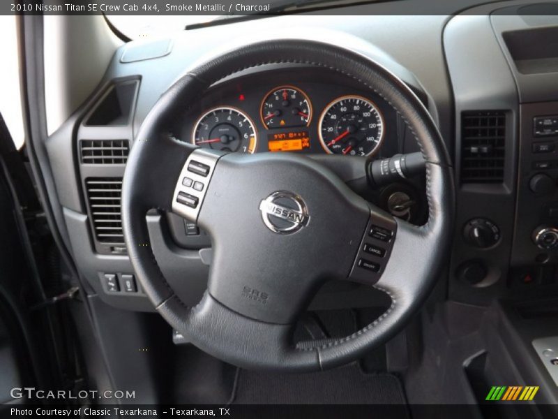  2010 Titan SE Crew Cab 4x4 Steering Wheel