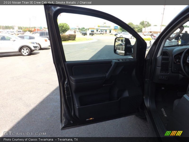 Smoke Metallic / Charcoal 2010 Nissan Titan SE Crew Cab 4x4