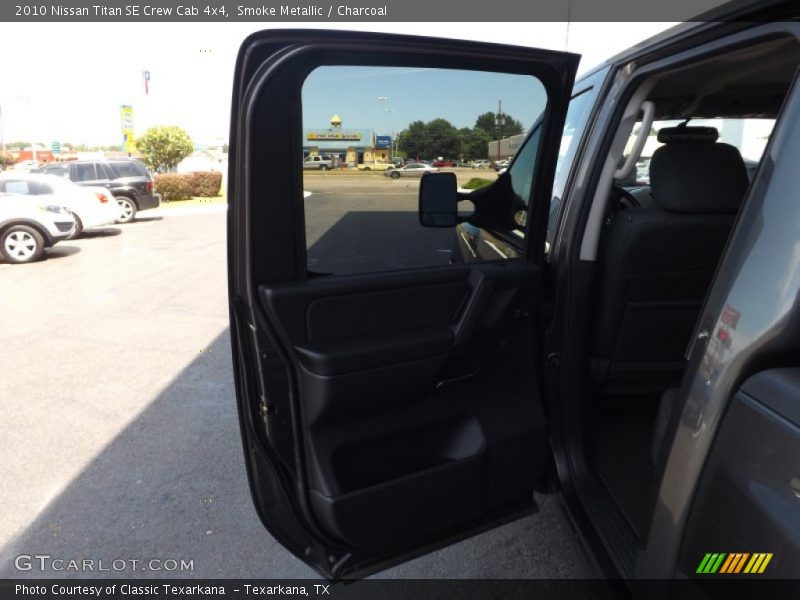 Smoke Metallic / Charcoal 2010 Nissan Titan SE Crew Cab 4x4