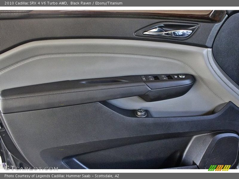 Black Raven / Ebony/Titanium 2010 Cadillac SRX 4 V6 Turbo AWD