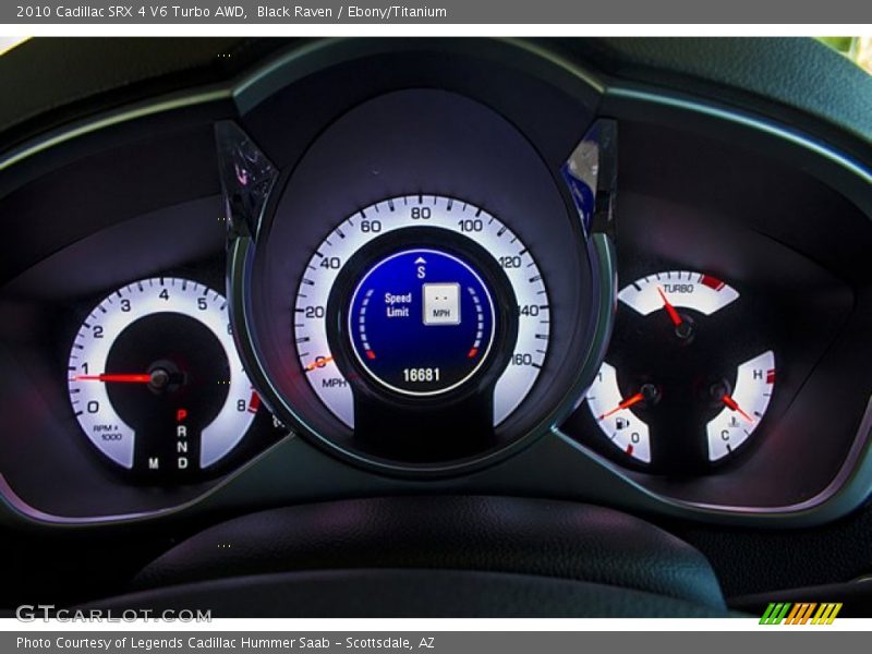  2010 SRX 4 V6 Turbo AWD 4 V6 Turbo AWD Gauges