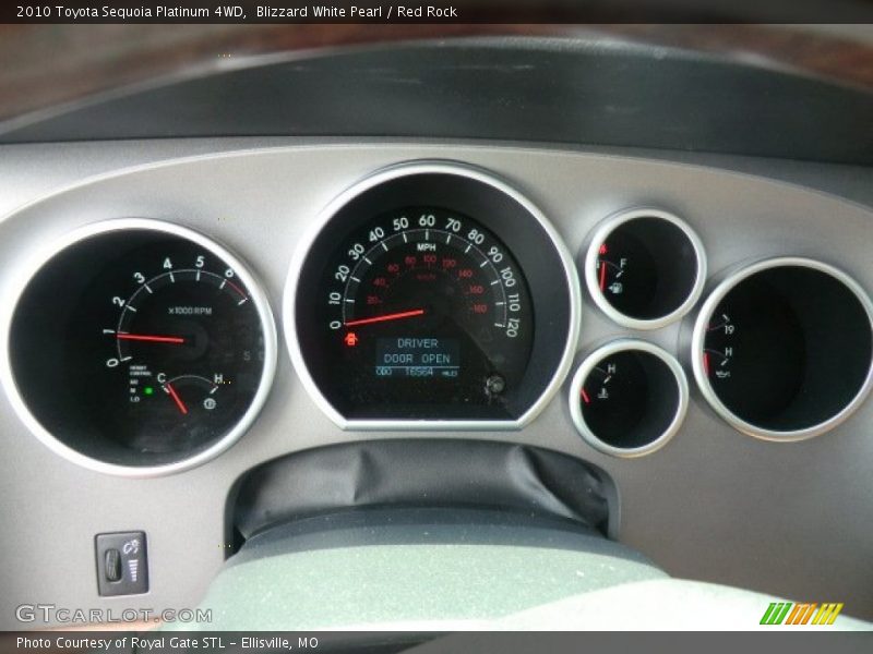  2010 Sequoia Platinum 4WD Platinum 4WD Gauges