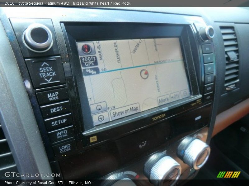 Navigation of 2010 Sequoia Platinum 4WD