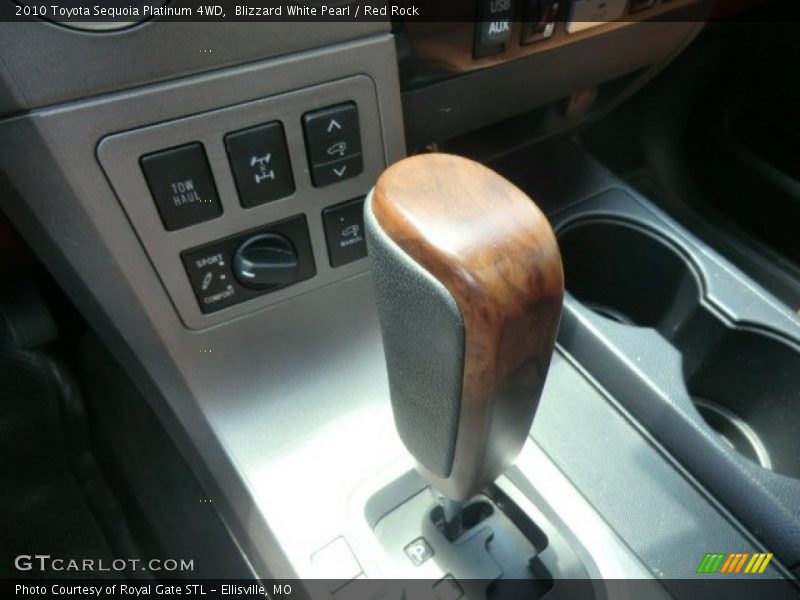  2010 Sequoia Platinum 4WD 6 Speed ECT-i Automatic Shifter