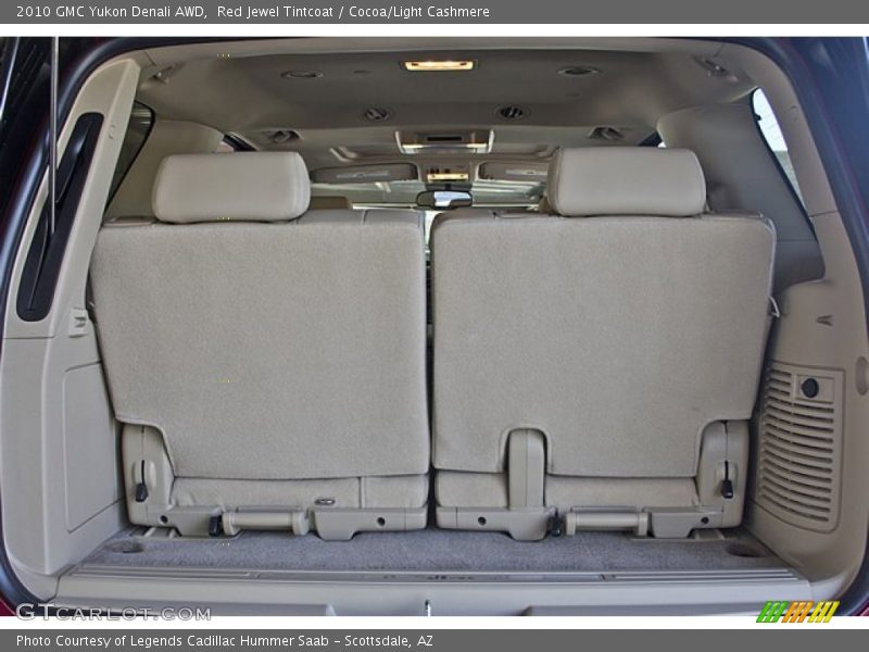 Red Jewel Tintcoat / Cocoa/Light Cashmere 2010 GMC Yukon Denali AWD