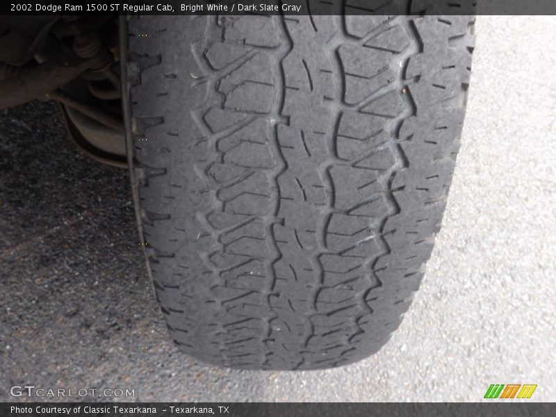 Bright White / Dark Slate Gray 2002 Dodge Ram 1500 ST Regular Cab