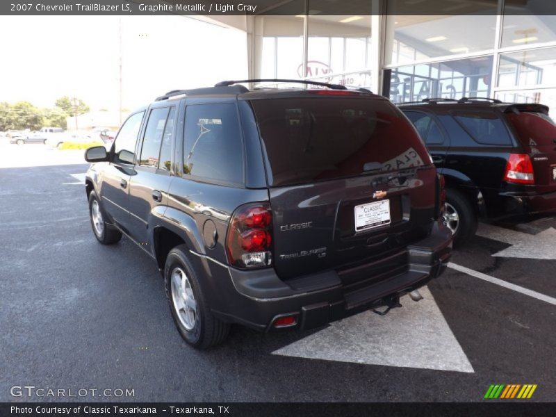 Graphite Metallic / Light Gray 2007 Chevrolet TrailBlazer LS