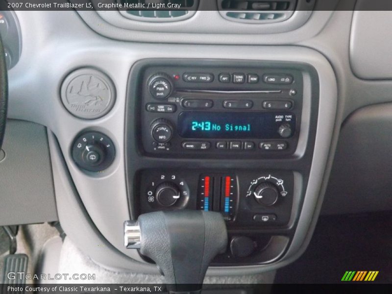 Graphite Metallic / Light Gray 2007 Chevrolet TrailBlazer LS
