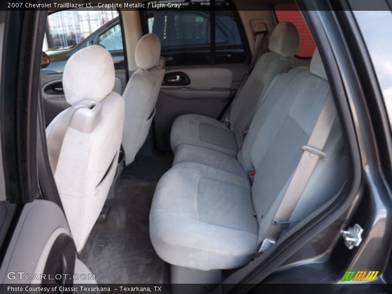 Graphite Metallic / Light Gray 2007 Chevrolet TrailBlazer LS