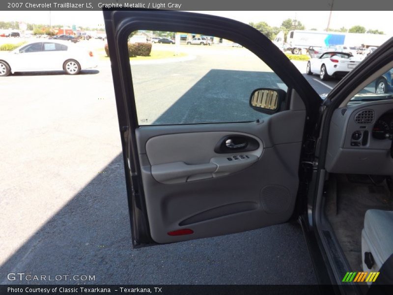 Graphite Metallic / Light Gray 2007 Chevrolet TrailBlazer LS
