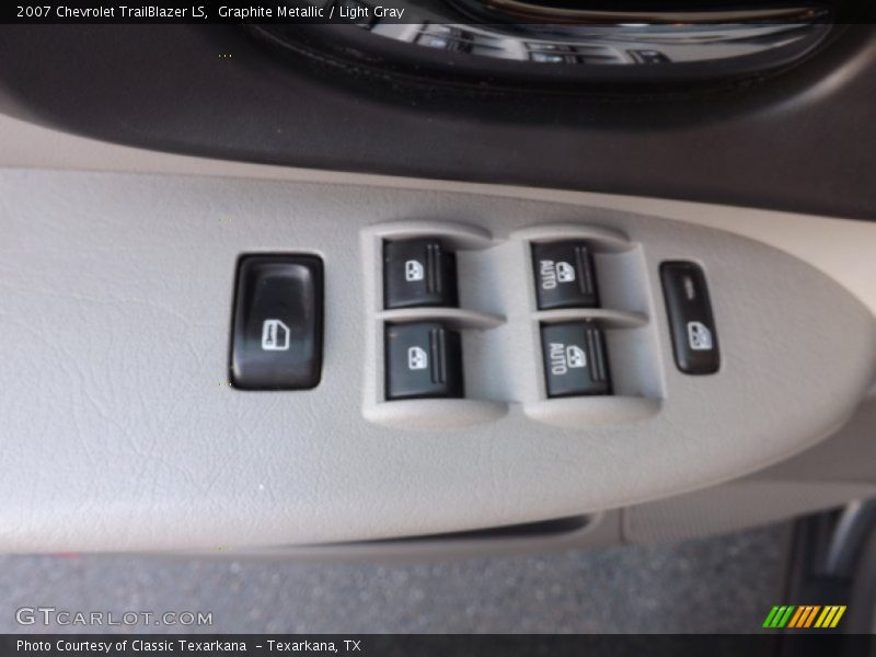Graphite Metallic / Light Gray 2007 Chevrolet TrailBlazer LS