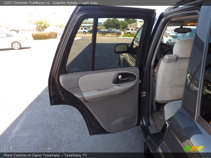 Graphite Metallic / Light Gray 2007 Chevrolet TrailBlazer LS