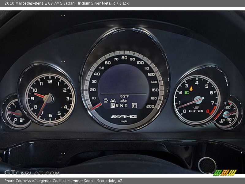  2010 E 63 AMG Sedan 63 AMG Sedan Gauges