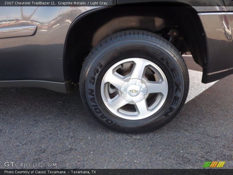 Graphite Metallic / Light Gray 2007 Chevrolet TrailBlazer LS