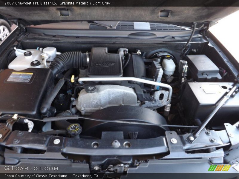 Graphite Metallic / Light Gray 2007 Chevrolet TrailBlazer LS