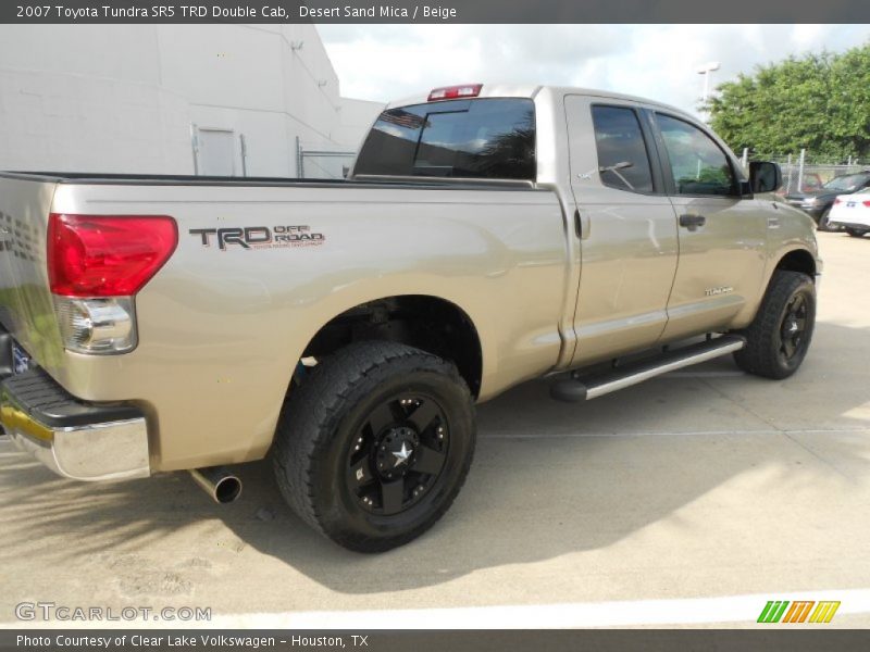 Desert Sand Mica / Beige 2007 Toyota Tundra SR5 TRD Double Cab