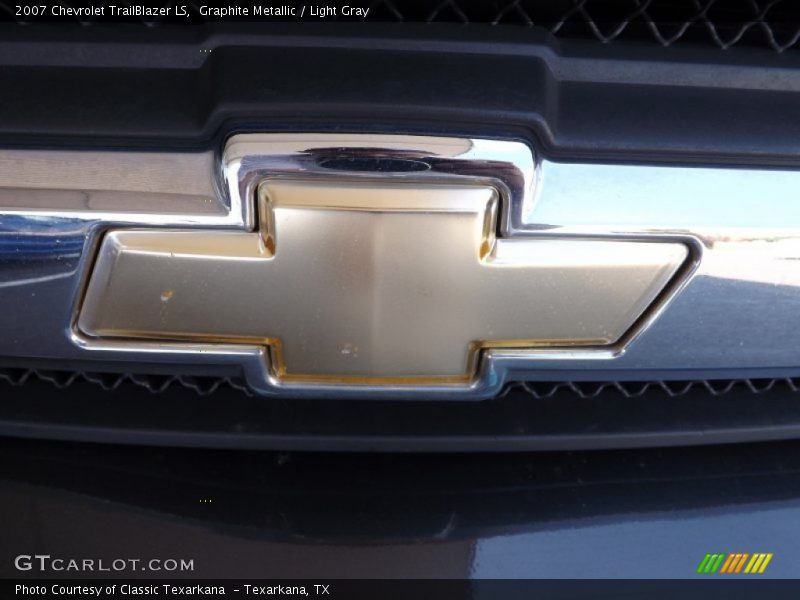 Graphite Metallic / Light Gray 2007 Chevrolet TrailBlazer LS