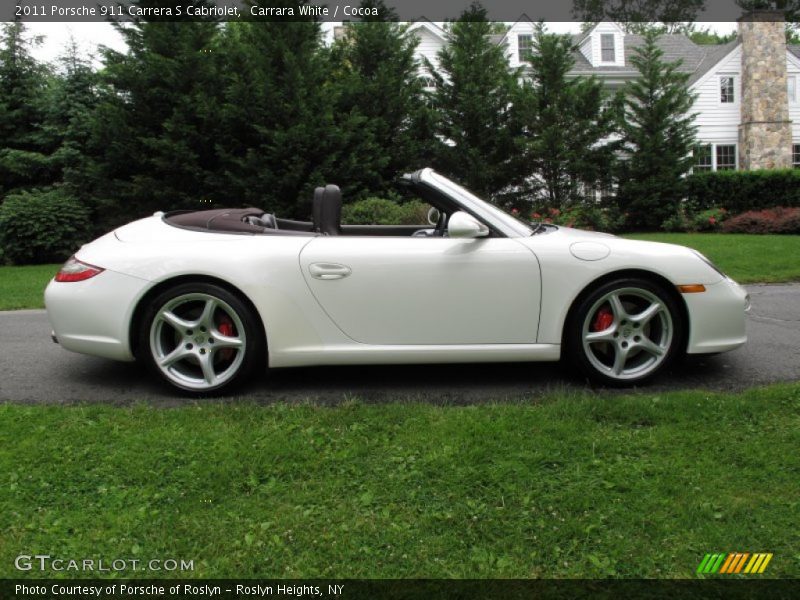  2011 911 Carrera S Cabriolet Carrara White