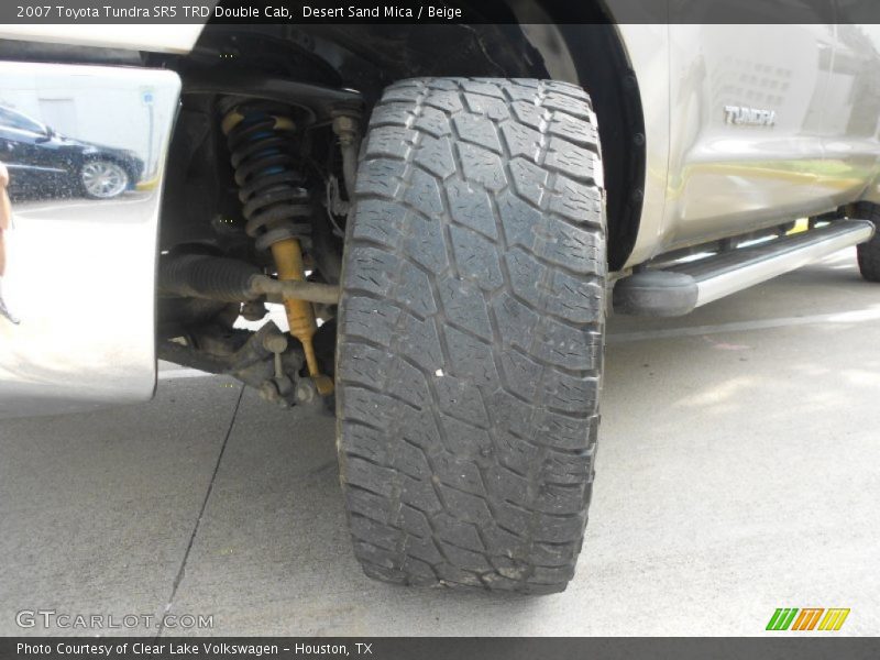 Desert Sand Mica / Beige 2007 Toyota Tundra SR5 TRD Double Cab