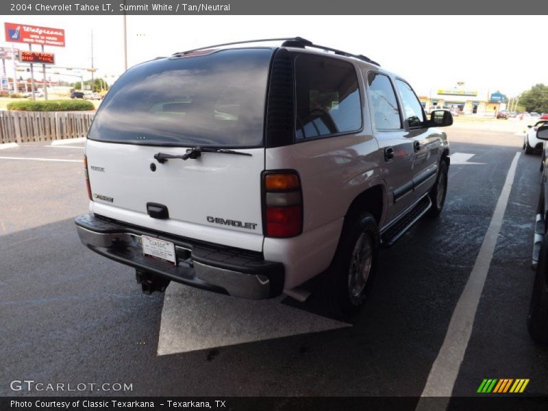 Summit White / Tan/Neutral 2004 Chevrolet Tahoe LT