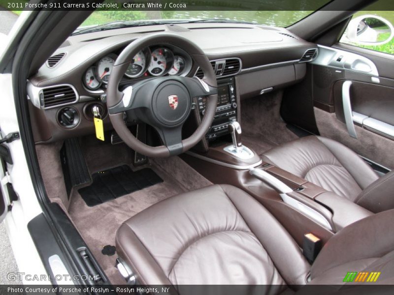 Cocoa Interior - 2011 911 Carrera S Cabriolet 