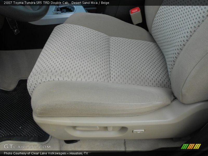 Desert Sand Mica / Beige 2007 Toyota Tundra SR5 TRD Double Cab