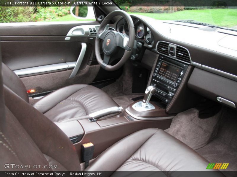  2011 911 Carrera S Cabriolet Cocoa Interior