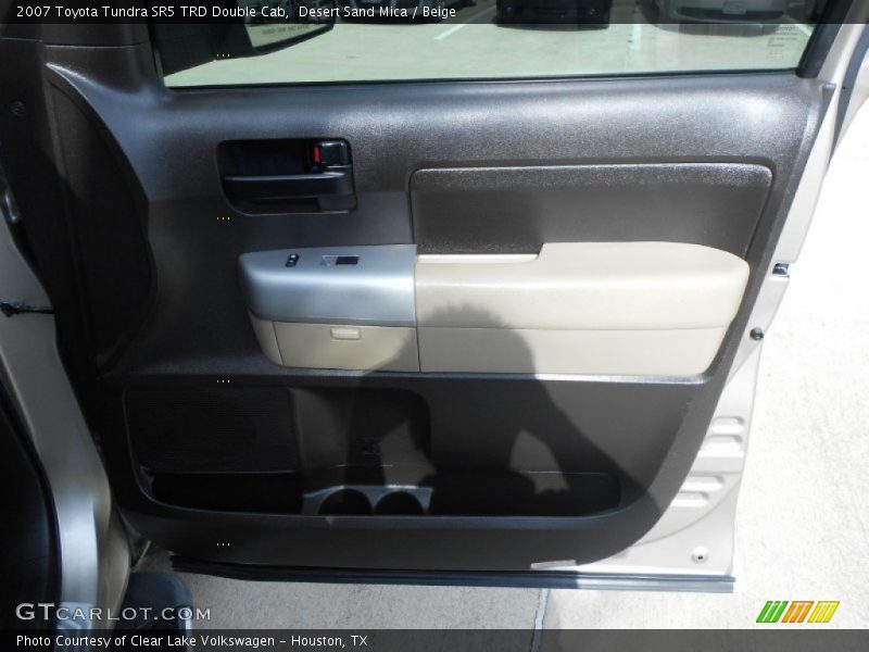 Desert Sand Mica / Beige 2007 Toyota Tundra SR5 TRD Double Cab