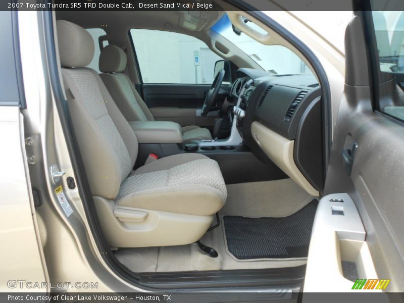 Desert Sand Mica / Beige 2007 Toyota Tundra SR5 TRD Double Cab