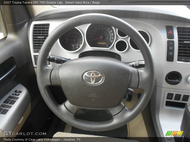 Desert Sand Mica / Beige 2007 Toyota Tundra SR5 TRD Double Cab