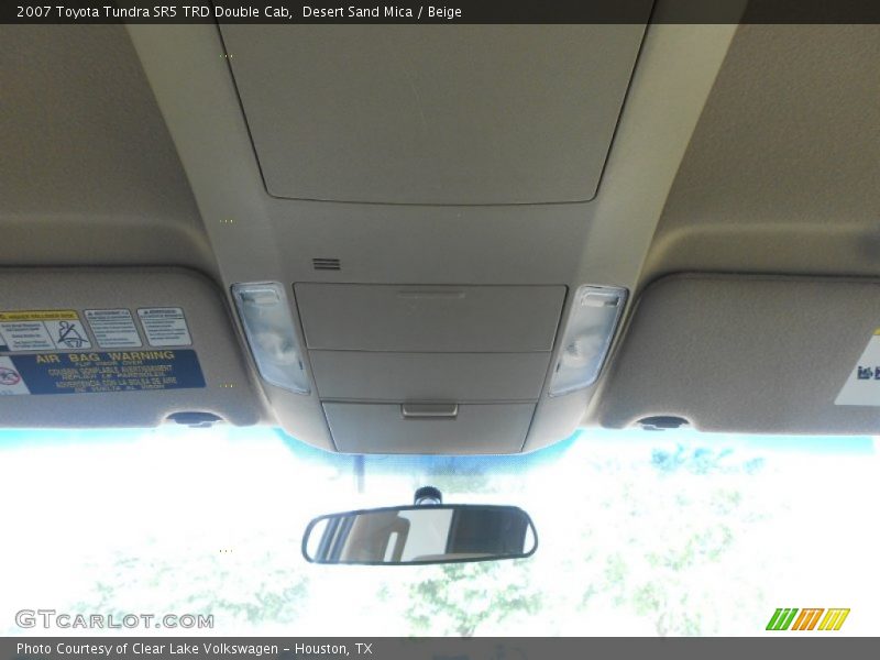 Desert Sand Mica / Beige 2007 Toyota Tundra SR5 TRD Double Cab