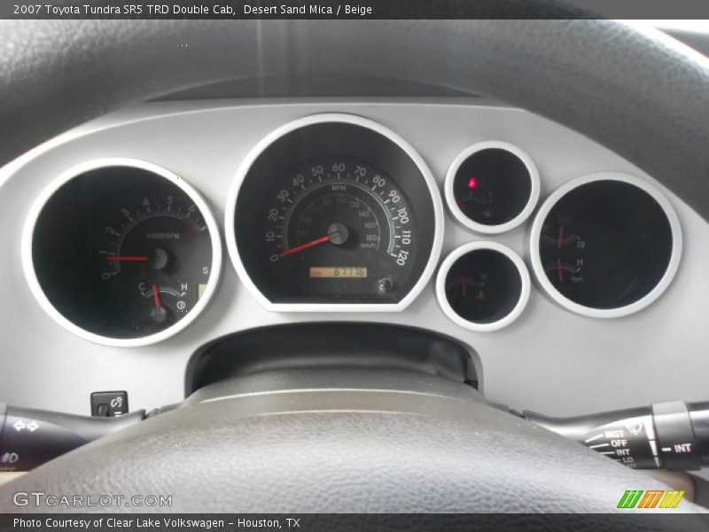 Desert Sand Mica / Beige 2007 Toyota Tundra SR5 TRD Double Cab