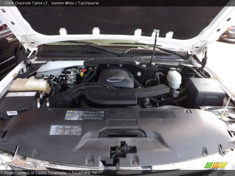 Summit White / Tan/Neutral 2004 Chevrolet Tahoe LT