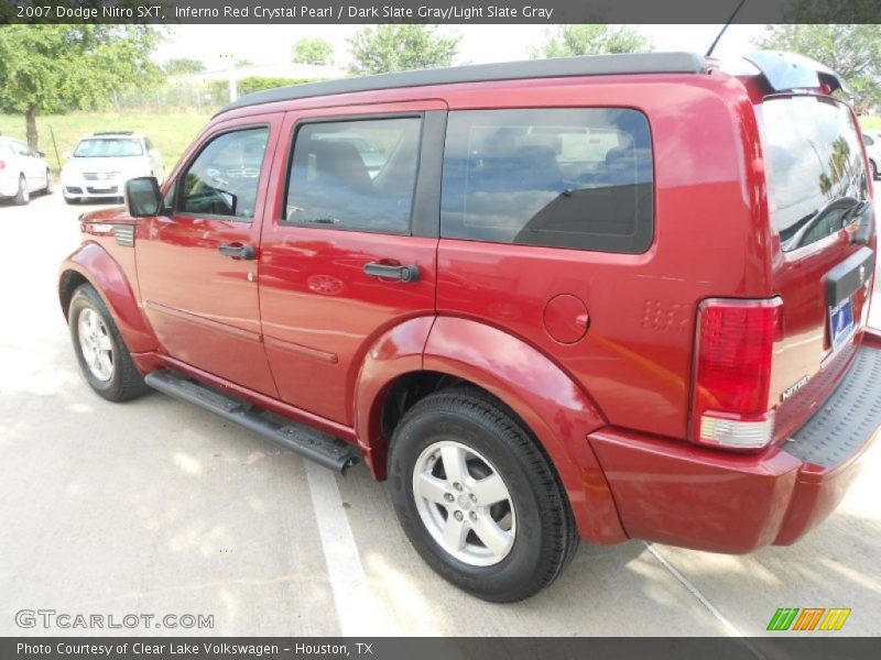 Inferno Red Crystal Pearl / Dark Slate Gray/Light Slate Gray 2007 Dodge Nitro SXT