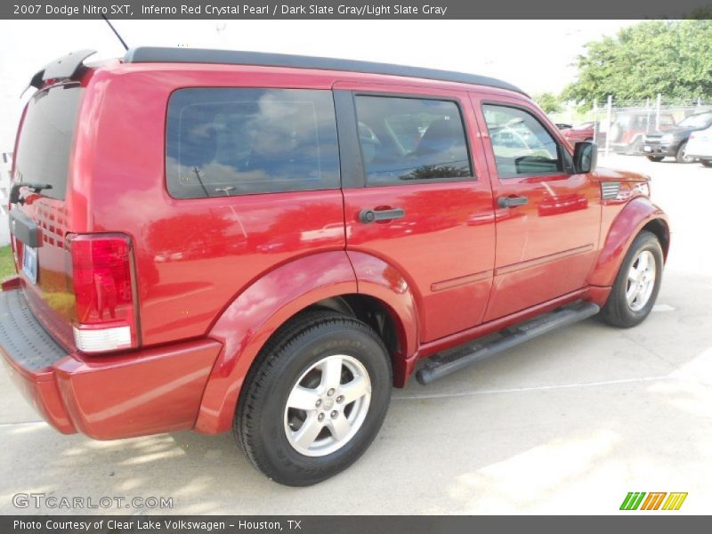 Inferno Red Crystal Pearl / Dark Slate Gray/Light Slate Gray 2007 Dodge Nitro SXT