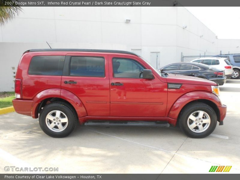 Inferno Red Crystal Pearl / Dark Slate Gray/Light Slate Gray 2007 Dodge Nitro SXT