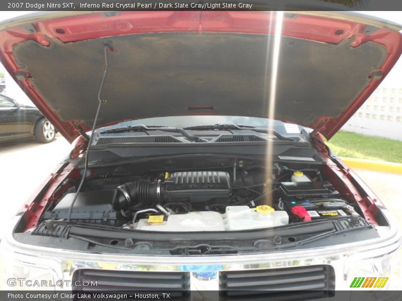 Inferno Red Crystal Pearl / Dark Slate Gray/Light Slate Gray 2007 Dodge Nitro SXT