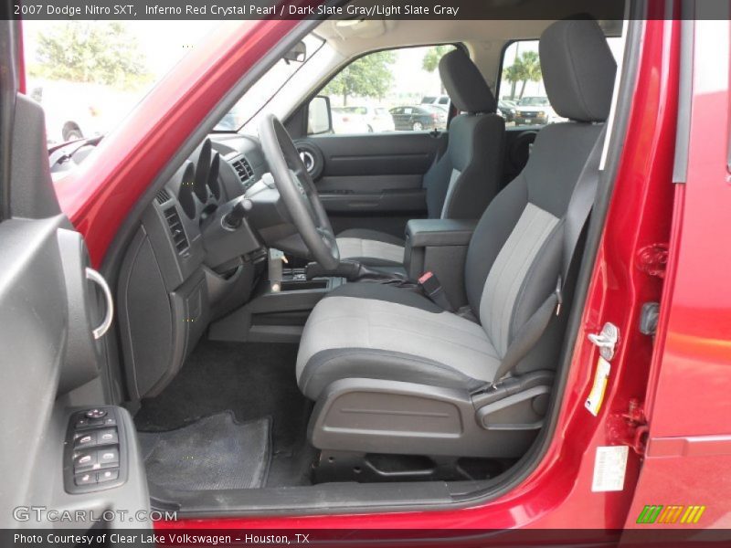 Inferno Red Crystal Pearl / Dark Slate Gray/Light Slate Gray 2007 Dodge Nitro SXT