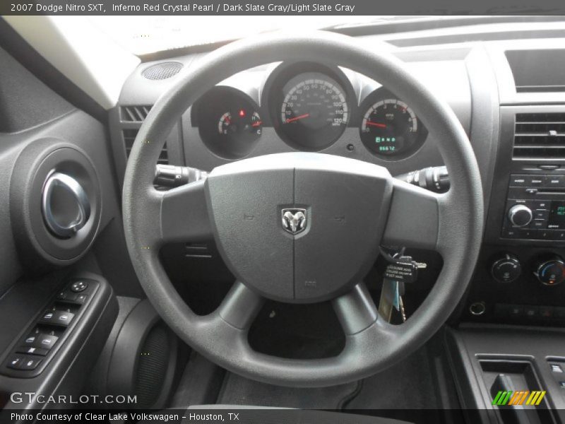 Inferno Red Crystal Pearl / Dark Slate Gray/Light Slate Gray 2007 Dodge Nitro SXT