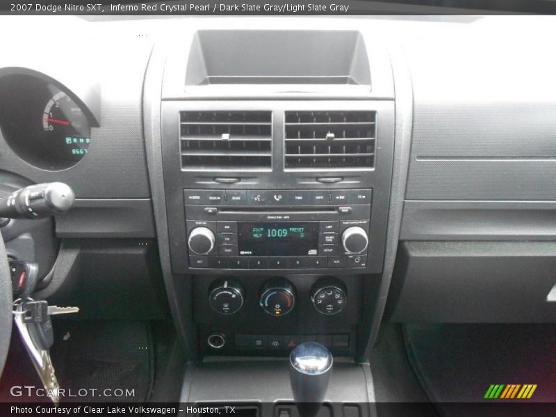 Inferno Red Crystal Pearl / Dark Slate Gray/Light Slate Gray 2007 Dodge Nitro SXT