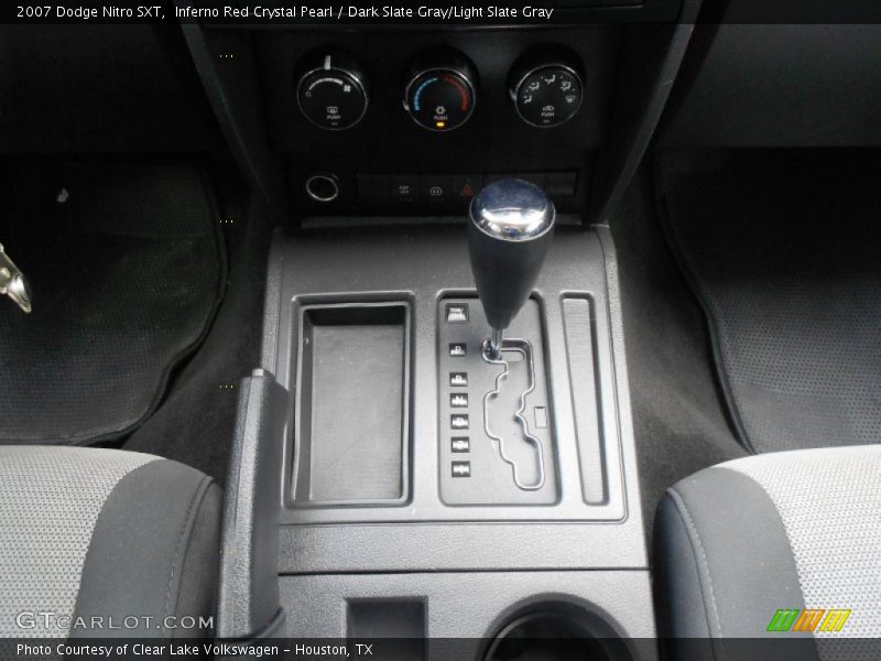 Inferno Red Crystal Pearl / Dark Slate Gray/Light Slate Gray 2007 Dodge Nitro SXT